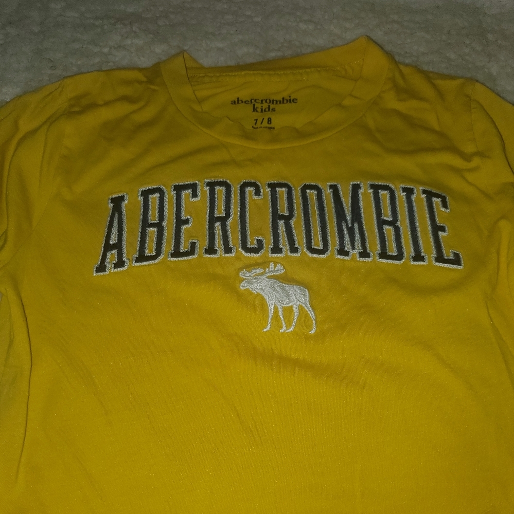 Yellow Abercrombie T shirt